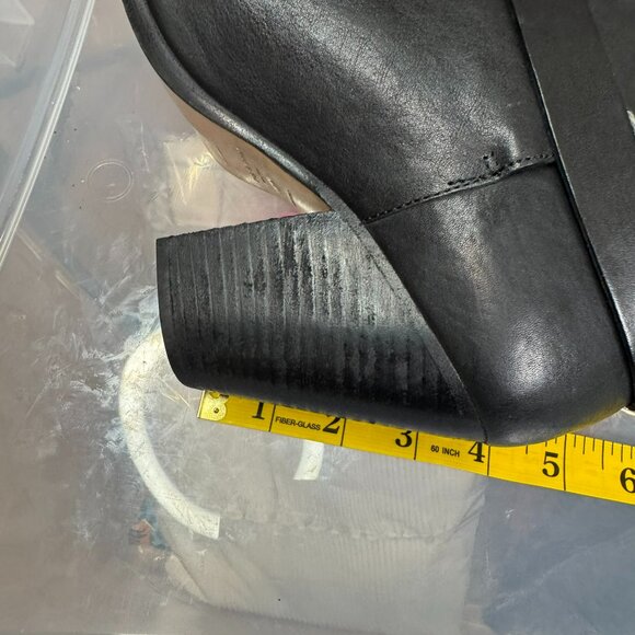 Rag & Bone Harrow Black Leather Ankle Boots | Size EU 40 -US 9.5 | Made in Italy - Picture 10 of 10